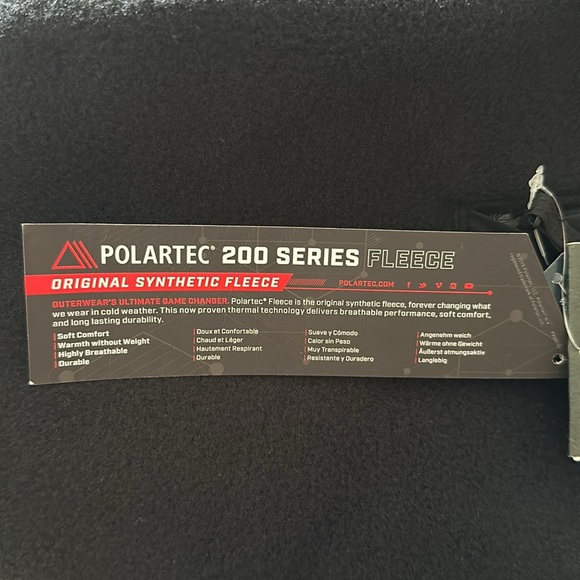 THE NORTH FACE ALPINE POLARTEC 200 FULL ZIP FLEECE JACKET MEN'S XXL TNF BLACK - Picture 10 of 10